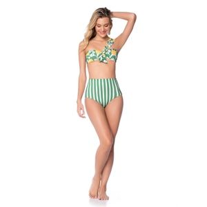 Palmacea Limoncello high waisted bikini set!